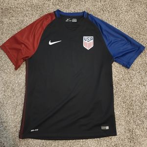 Nike Authentic 2016 Team USA National Team Away Soccer Jersey Size Mens Large